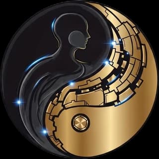 Renji Labs’ original emblem: human and machine in balance.